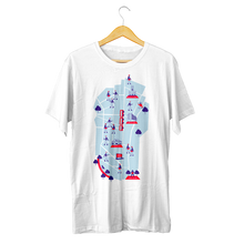 Cargar imagen en el visor de la galería, Camiseta Cartografía punk
