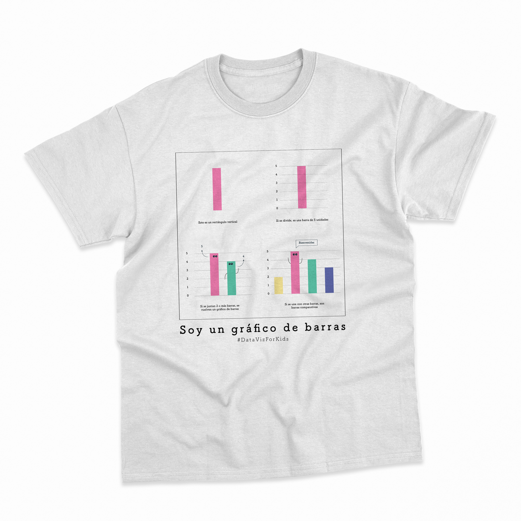 Camiseta #DataVizForKids