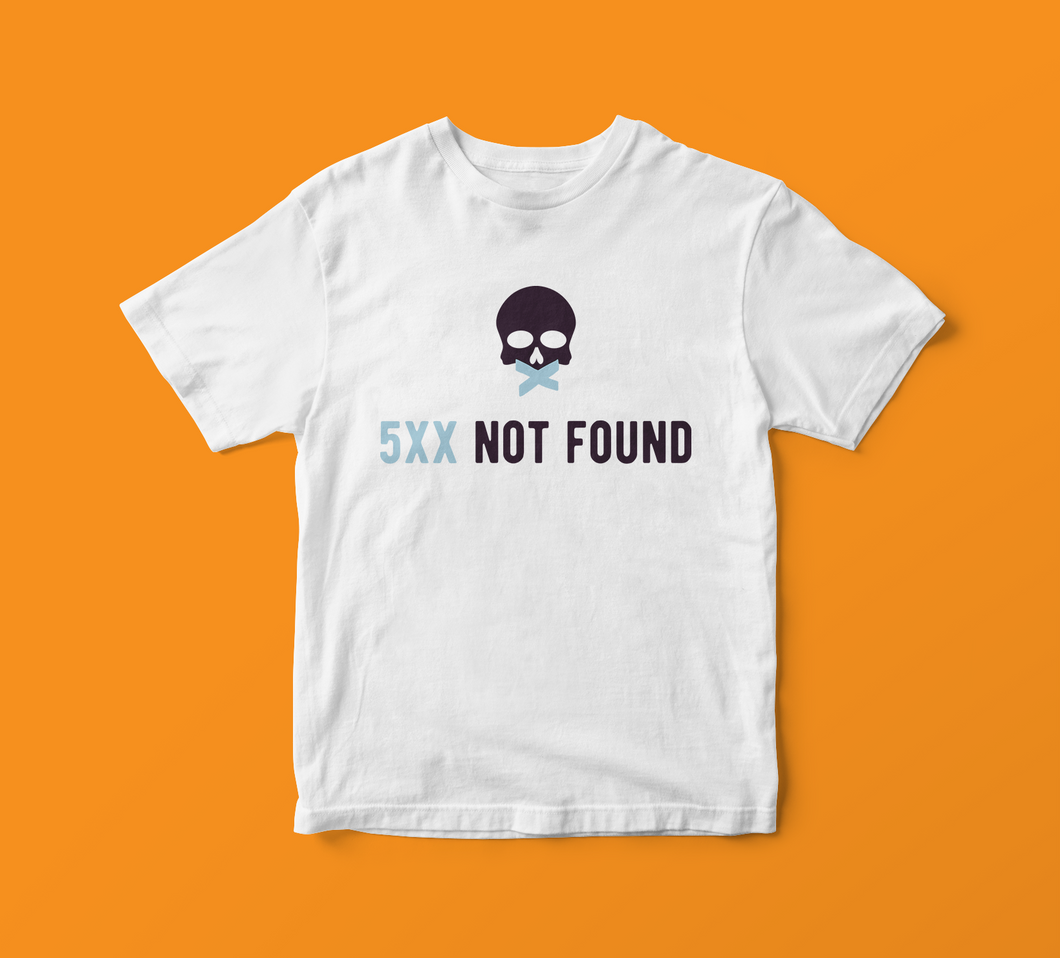 Camiseta 5XX Not Found